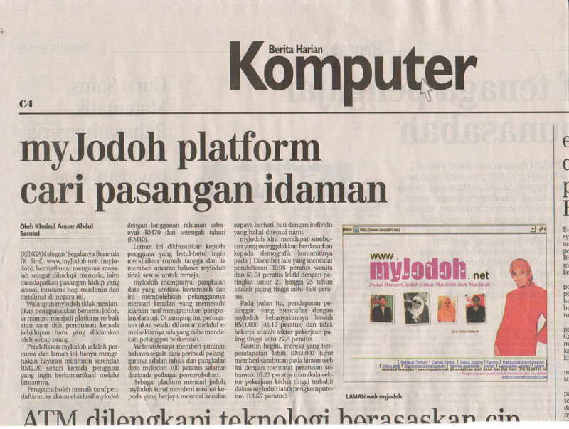 Berita Harian - 16 Januari 2003